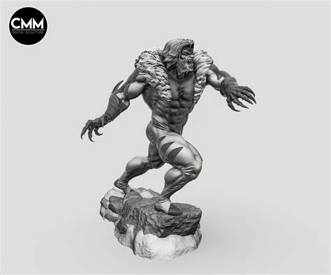 Stl File Sabretooth Fan Art 3d Print Model 🎨・3d Print Design To