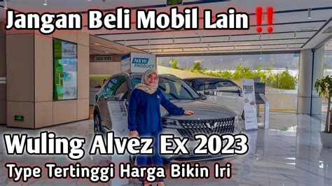 Wuling Alvez Ex Warna Aurora Silver Spek Tertinggi Harga Bikin