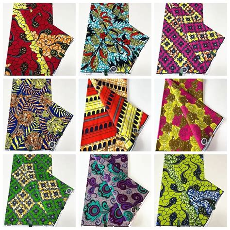 Ankara Fabric African Cotton Real Wax Print Veritable Wax Guaranteed