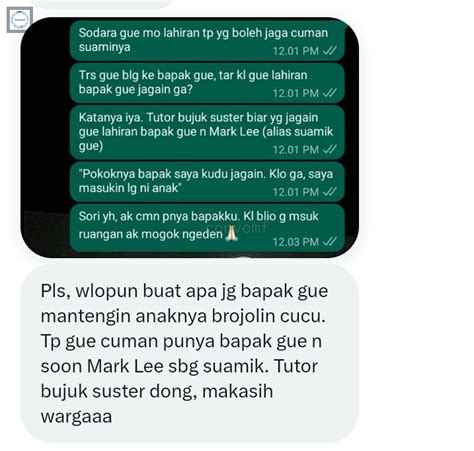 Convomf On Twitter Boleh Gak Ya Bapak Aku Masuk Ruang Persalinanku