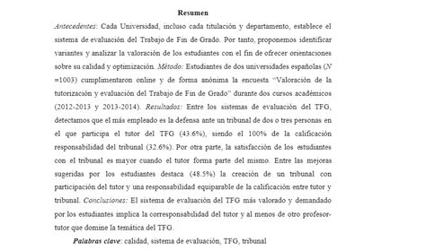 Qué aspectos debe incluir en la portada de tu tfg