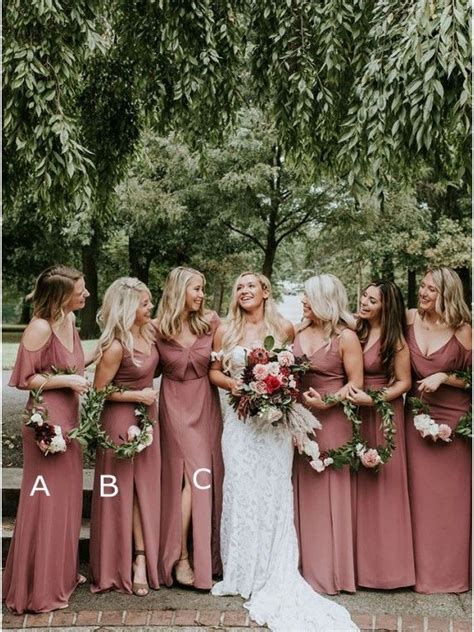 Dusty Rose Bridesmaid Dresses Bridesmaid Dresses Under Bridesmaid