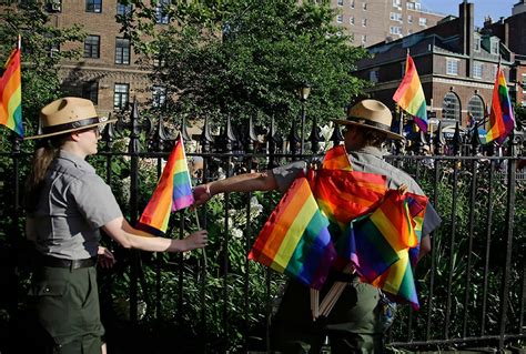 Photos Hundreds Gather At Stonewall 50 Years After Lgbtq Uprising