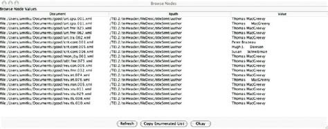 The node XPath, and the filter selection | Download Scientific Diagram