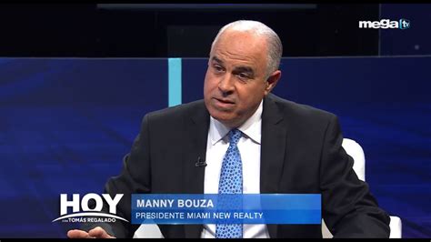 Hoy con Tomás Regalado 05 06 23 entrevista a Manny Bouza Presidente de