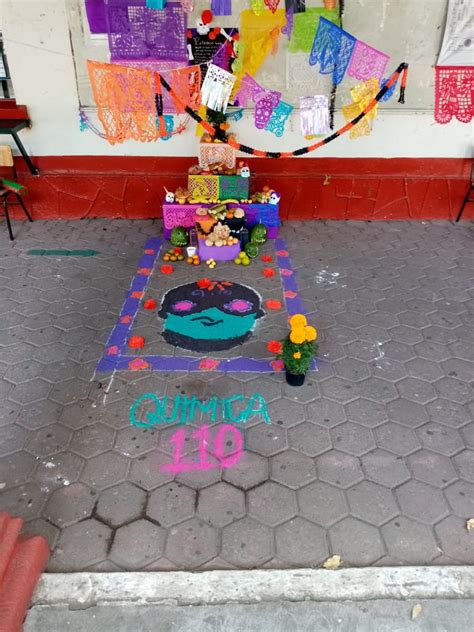 ofrendas día de muertos 2021 CONALEP CDMX XOCHIMILCO