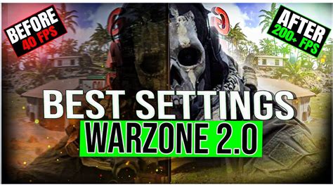 Best Pc Settings For Cod Warzone 2 [optimize Fps And Visibility] Warzone