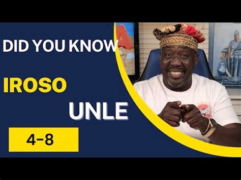 DID YOU KNOW IROSO ELLEUNLE MAFEREFUN ESHU ELEGUA OCHUN ORUMILA INLE