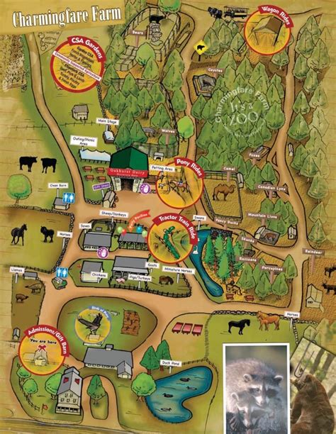 Charmingfare Farm Map (2024 - 2021) | ThemeParkBrochures.net