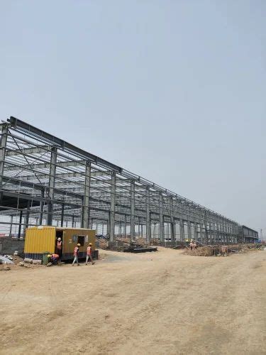 High Grade Steel Plate Peb Structure Fabrication Service In Pan India