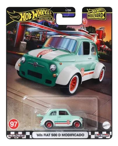 Hot Wheels Premium 60s Fiat 500 D Modificado Boulevard Gjt68 Frete grátis
