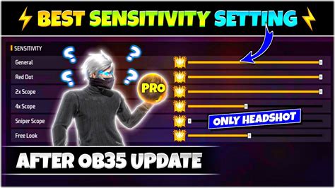 😱 Best Sensitivity Setting After Ob35 Update Best Sensitivity Setting