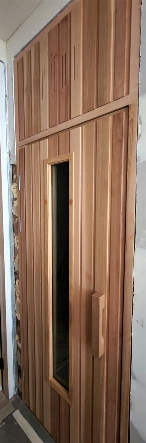 Custom Built Sauna Door Sds Australia