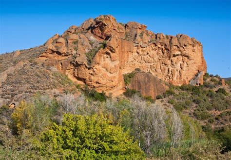 Red Stone Hills In Oudtshoorn Western Cape