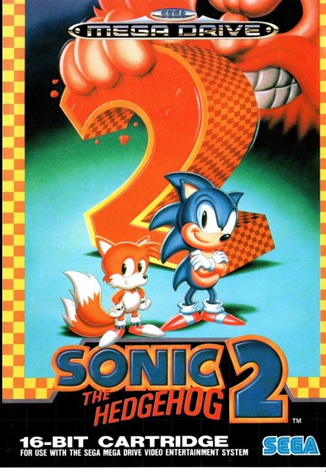 Sonic The Hedgehog 2 Mega Drive Super Retro Mega Drive