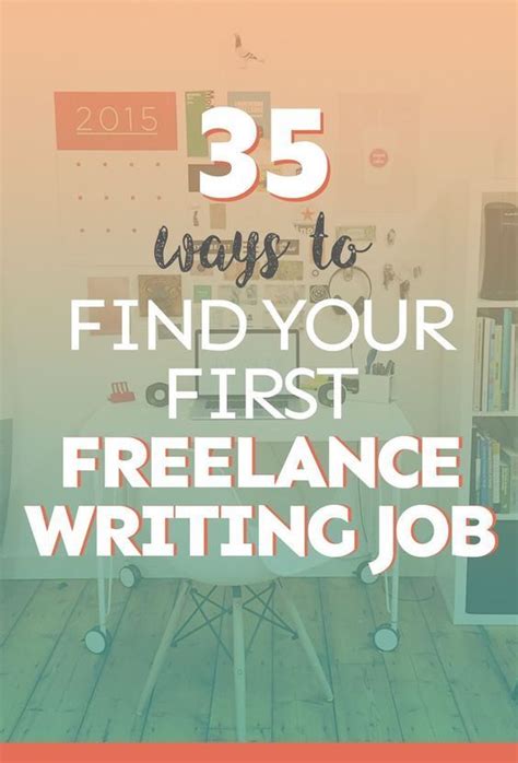 35 Ways To Find Your First Freelance Writing Job