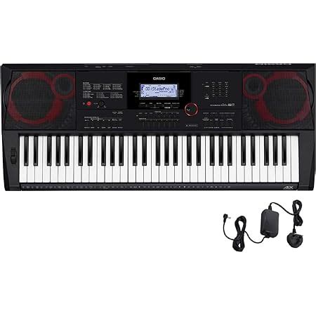 Casio Ct X High Grade Keyboard With Touch Response Keys Black