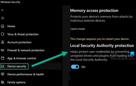 How To Turn On Local Security Authority Protection In Windows 11