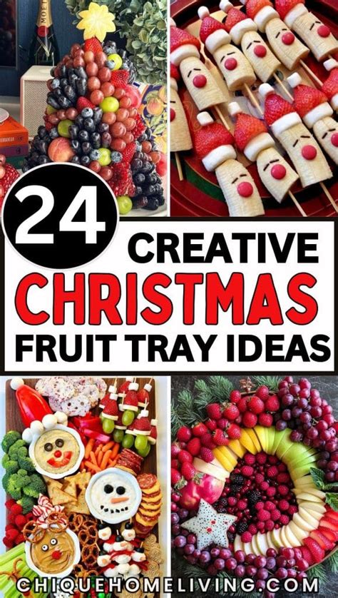 24 Best Christmas Fruit Tray Ideas You’ll Love