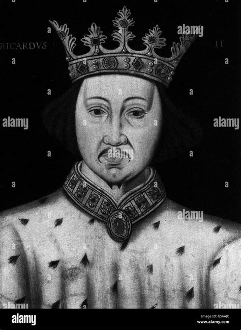 Portrait Of King Henry Ii Of England Black And White Stock Photos