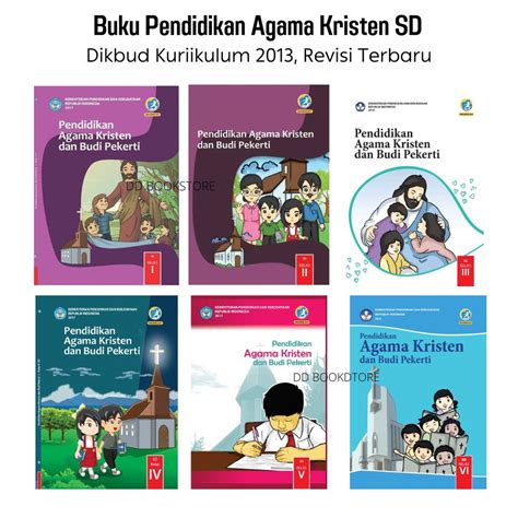 Jual Buku Agama Kristen Sd Kelas 1 2 3 4 5 6 Dikbud K13 Revisi Terbaru