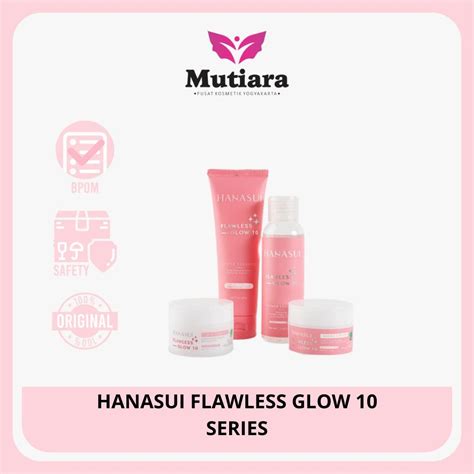 Jual HANASUI FLAWLESS GLOW 10 SERIES Shopee Indonesia