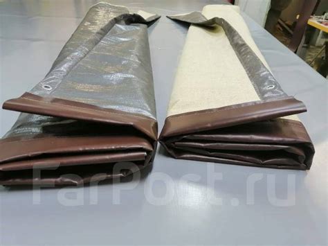 Брезент, полог, тенты утеплённые, в наличии. Цена: 550₽ во Владивостоке