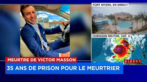 L Assassin De Victor Masson Condamné à 35 Ans De Prison Explications 14h30 Youtube