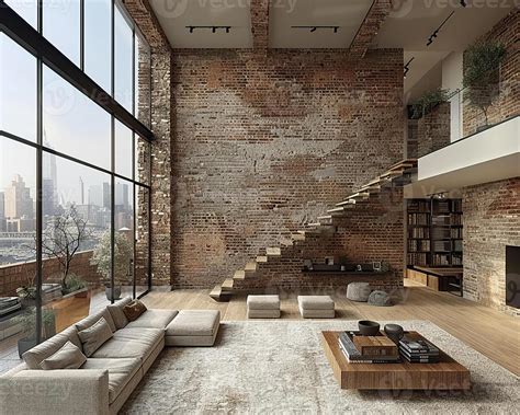 Brick Wall Living Room Stock Photos, Images and Backgrounds for Free ...