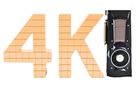 Premium Photo | 4k high resolution computer video card gpu 3d rendering
