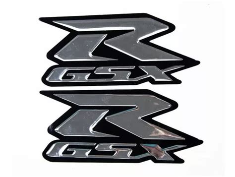 Emblema Adesivo Resinado Suzuki Gsxr Cromado Cor Cromado Mercadolivre