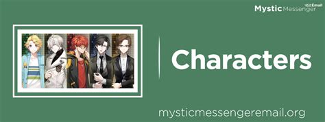 Mystic Messenger Characters Check All Here Updated