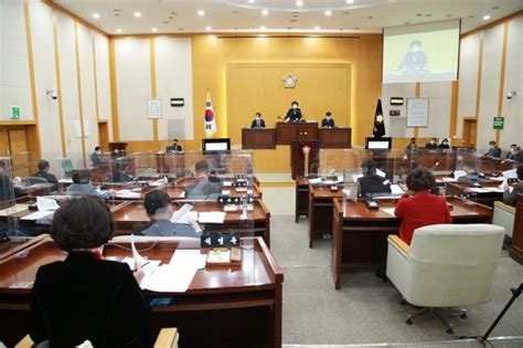 충주시의회 제264회 임시회 개회