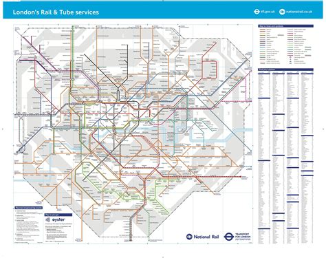 Tfl Rail Route Map