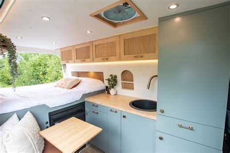 Sprinter Camper Van Will Wow You With Its Japandi Interior Design and ...