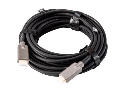 Monoprice 4k Slimrun Av High Speed Hdmi Cable 150ft Outdoor Rated Aoc