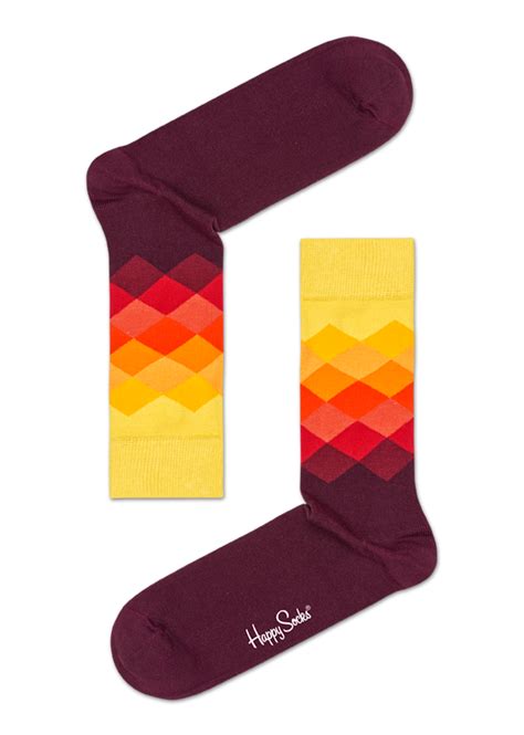 Faded Diamond Anniversary Sock Happy Socks Us