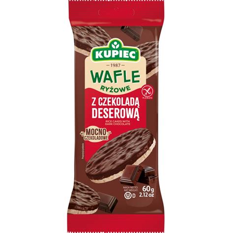 Wafle Ry Owe Naturalne Kukurydziane Z Czekolad