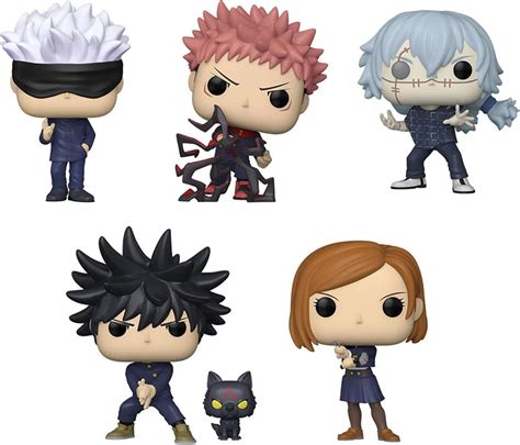 Amazon Funko Pop Jujutsu Kaisen Set Of 5 Gojo Itadori