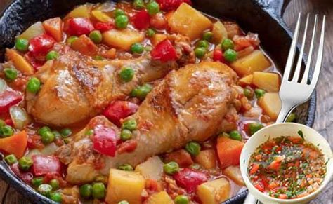 Cómo Preparar Pollo a la Jardinera Receta Peruana