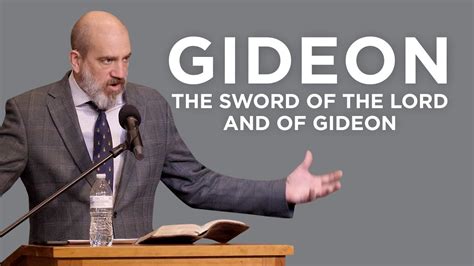 Gideon The Sword Of The Lord And Of Gideon Ben Merkle Youtube