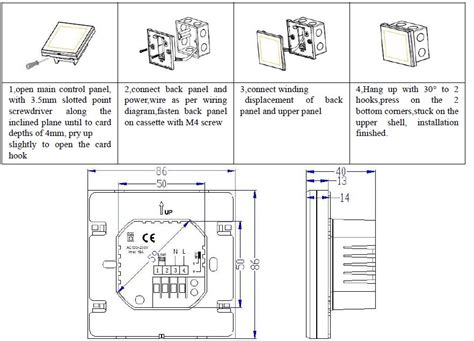 Cn Hysen Hy We Touch Screen Thermostat User Manual Thermostat Guide