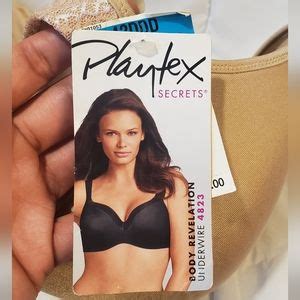 Playtex Intimates Sleepwear Playtex Secrets Underwire Bra Womens Ddd Nude Poshmark