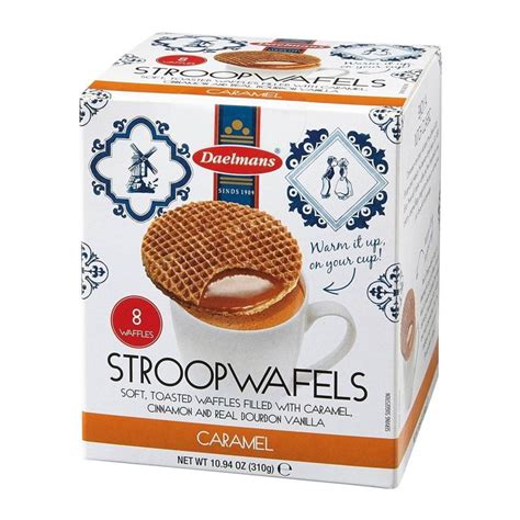 Daelmans Stroopwafels with Caramel - 10.94oz in 2022 | Syrup waffle ...