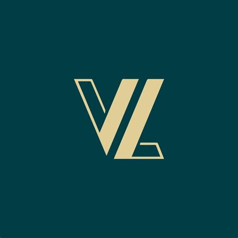 Premium Vector Vl Initial Letter Logo Design Vector Image