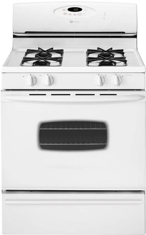 Maytag Mgr Bdw Inch Freestanding Gas Range With Sealed Burners