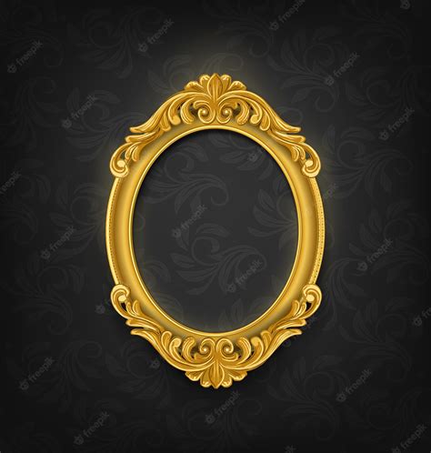 Gold Frame Vector