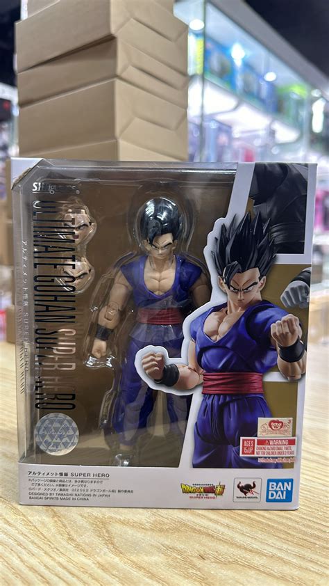 全新 Bandai S H Figuarts Shf Ultimate Gohan Super Hero Dragon Ball