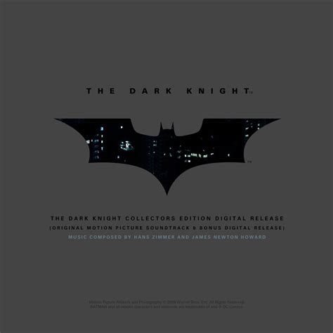 ‎the Dark Knight Collectors Edition Original Motion Picture Soundtrack By Hans Zimmer