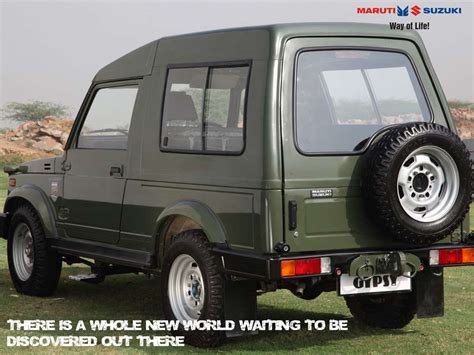 Maruti Gypsy The Advantage Suv In India New Suv Car